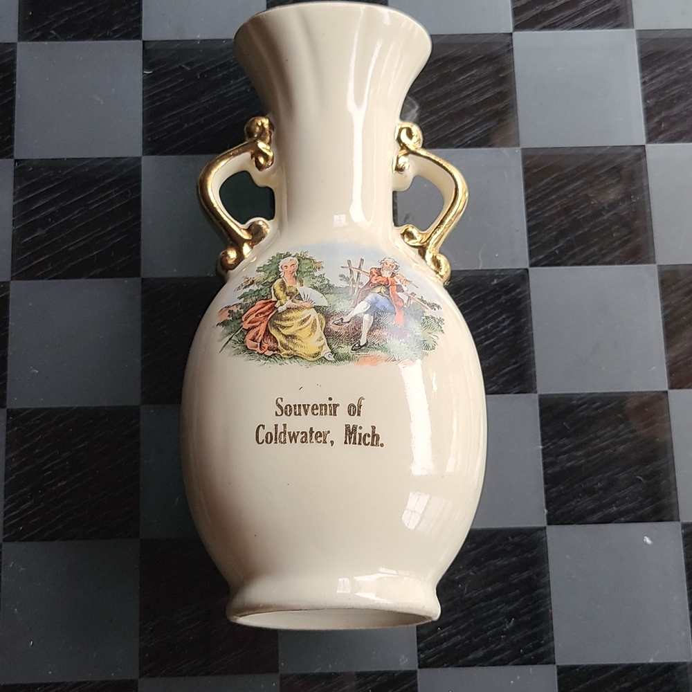 Coldwater Michigan vase for sale Souvenir
